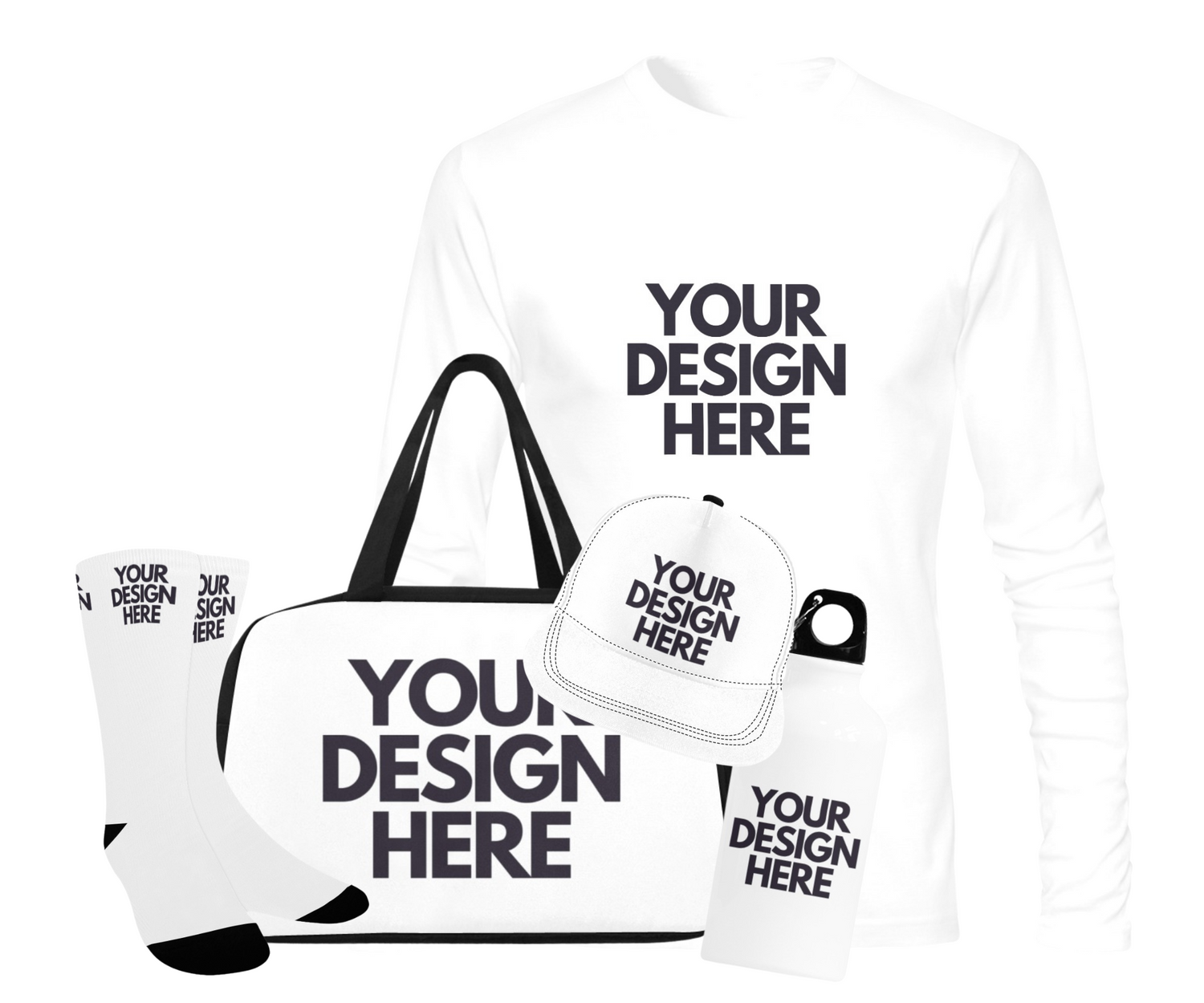 Design services for custom branding products for small business or organization.