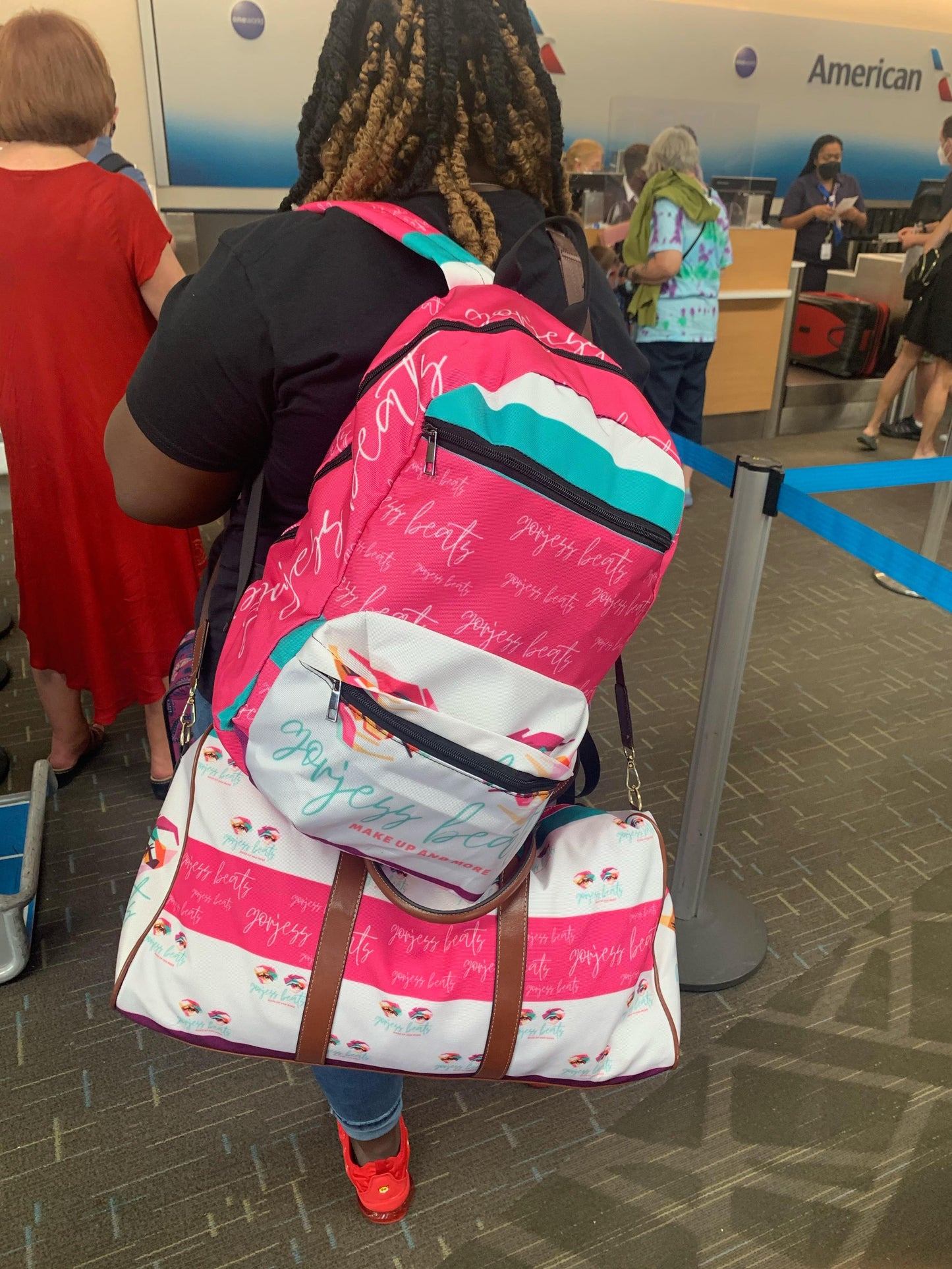 Custom bookbag for small business owners and organizations. For personal or business use.