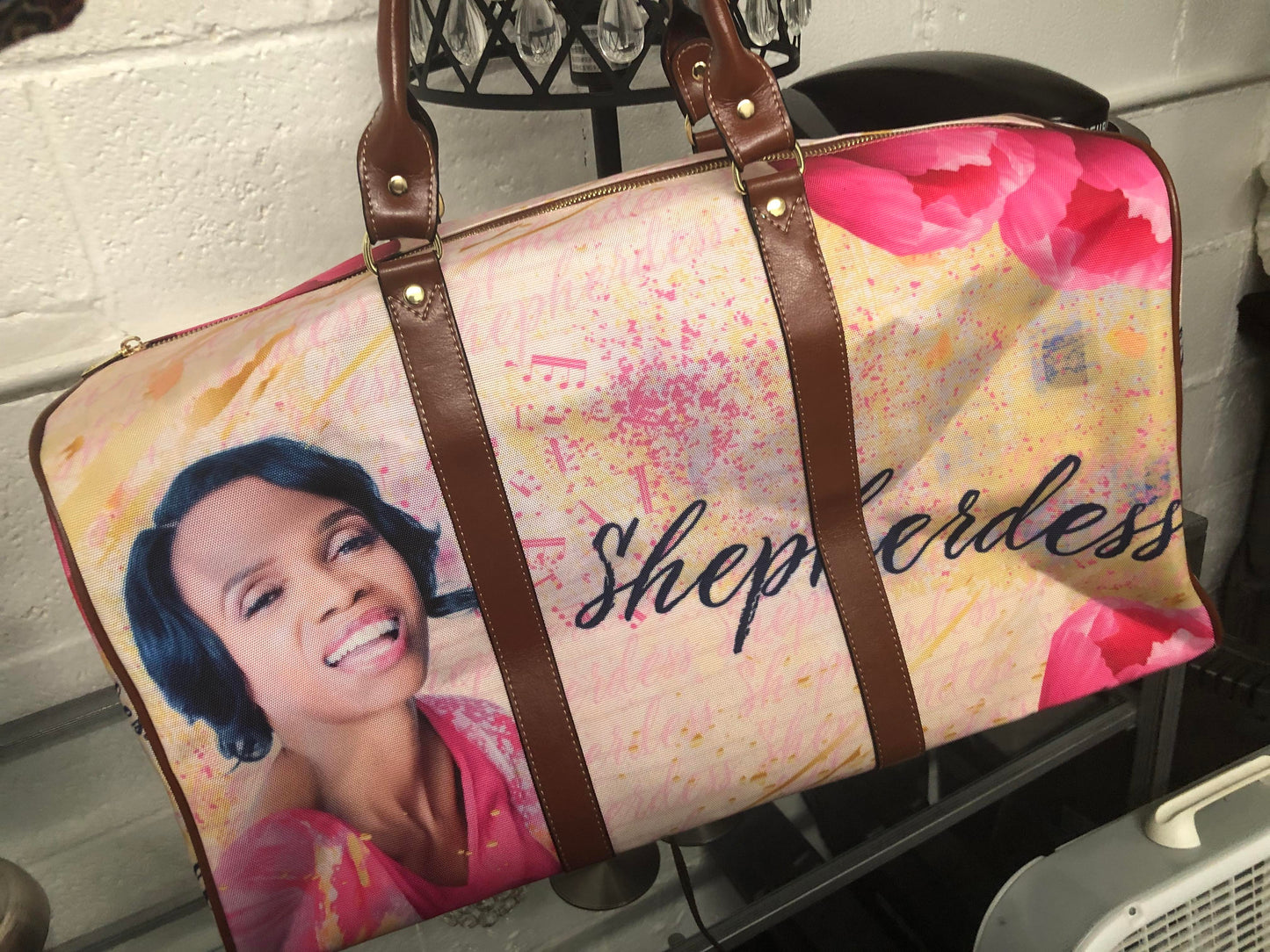 Custom duffle bag for small business owners and organizations. For personal or business use.