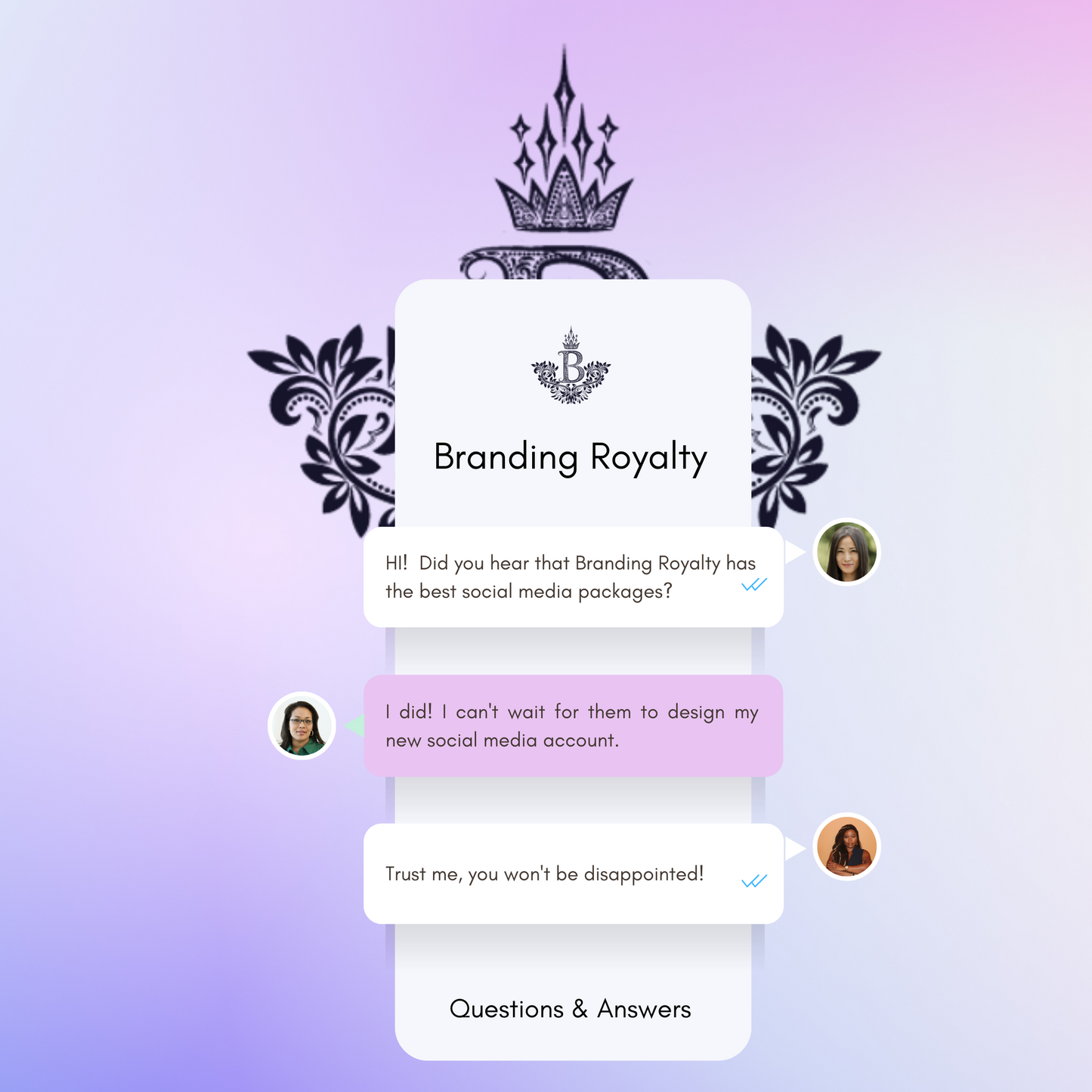 Custom Gold Social Media Package