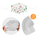 Custom face masks with filter for small business owners and organizations. For personal or business use.