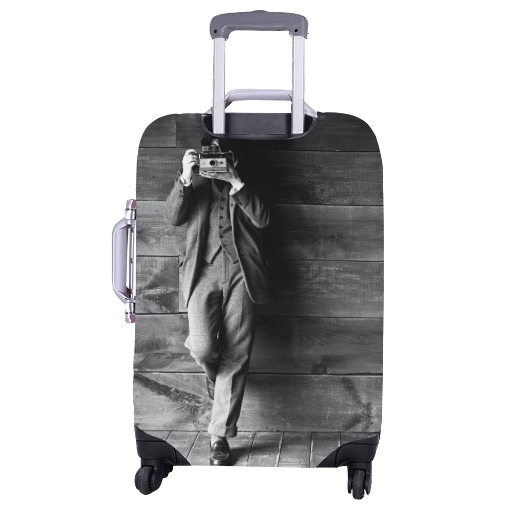 Custom luggage cover case for small business owners and organizations. For personal or business use.
