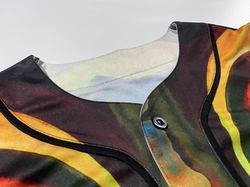 Custom baseball style jersey for small business owners and organizations or sports team. For personal or business use.