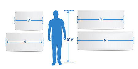 Custom vinyl banner for small business owners and organizations. For personal or business use.