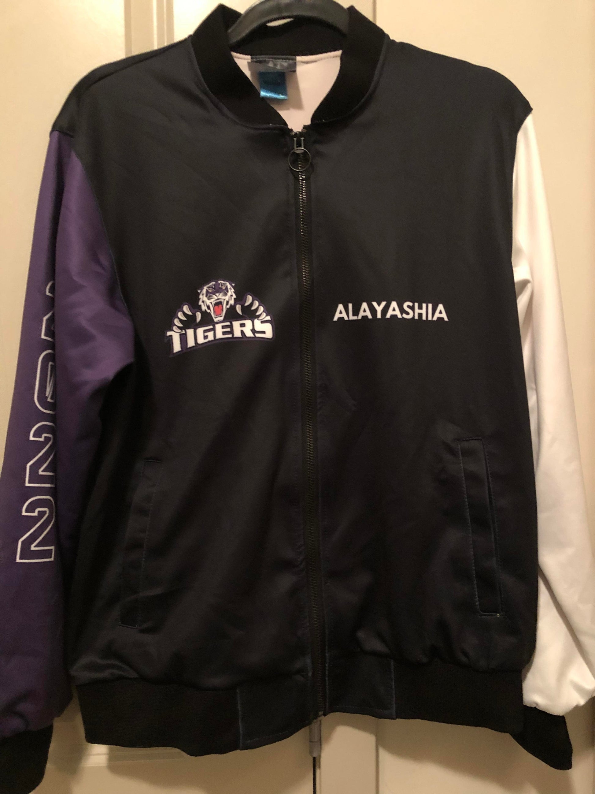 Custom bomber jacket for small business owners and organizations. For personal or business use. Custom senior graduation jacket