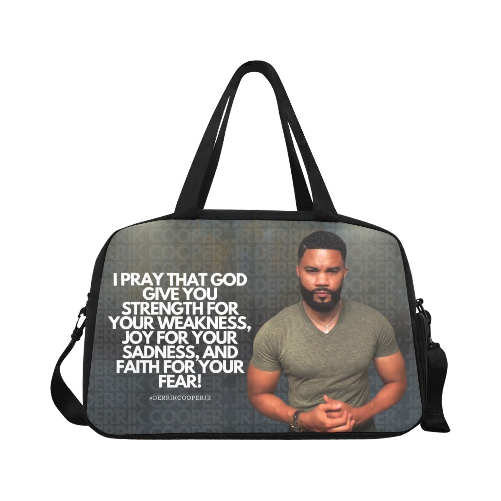 Custom bag for small business owners and organizations. For personal or business use.  Custom bag for sports or gym use.