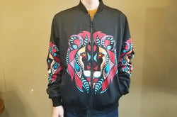 Custom bomber jacket for small business owners and organizations. For personal or business use. Custom senior graduation jacket